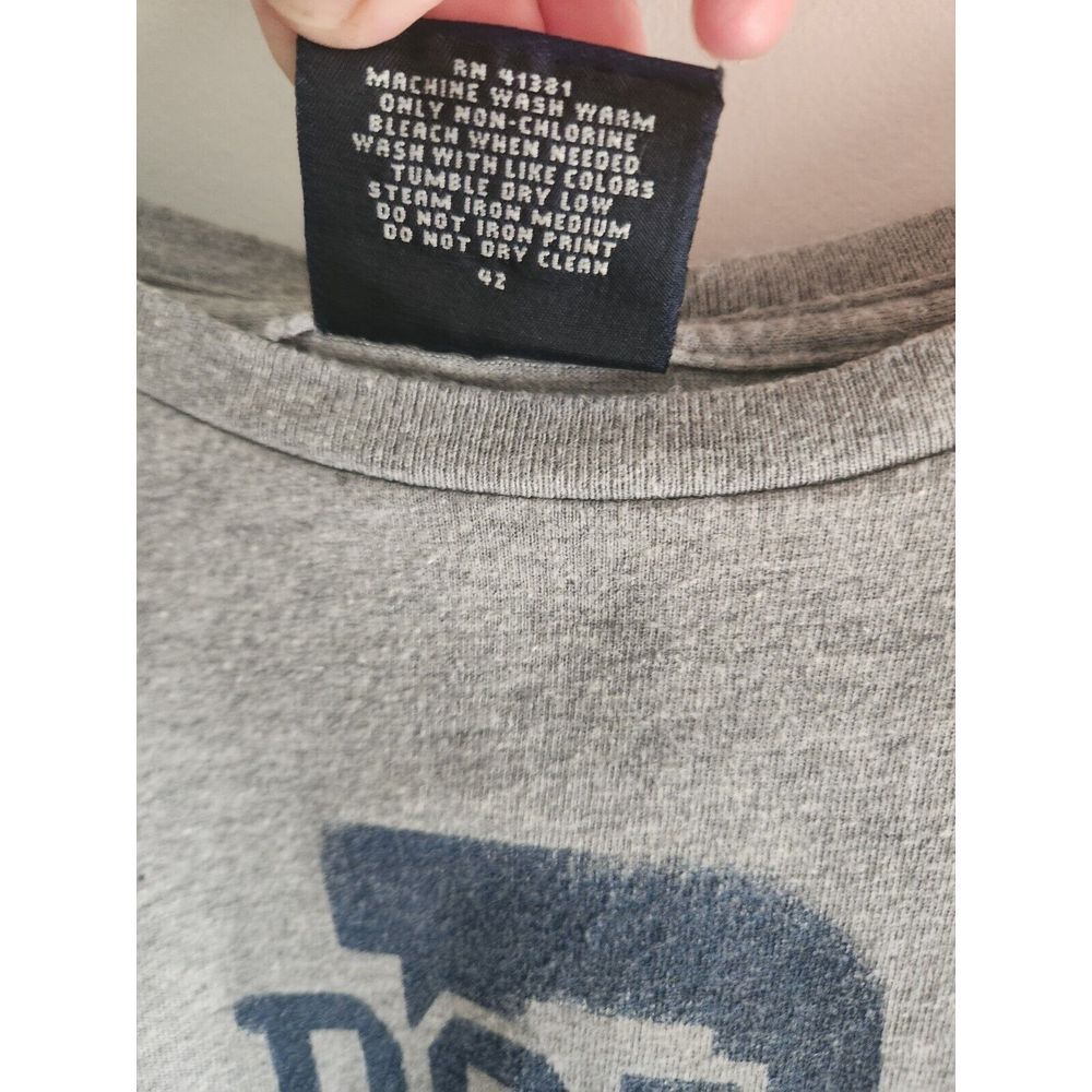 Vtg 1990s 90s Ralph Lauren Polo 67 T-Shirt Mens Large Polo RL Grey Cotton S-S - Picture 5 of 5